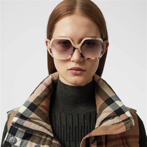 burberry oversized sunglasses